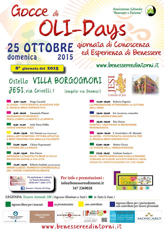 OLI-days 25 ottobre A4